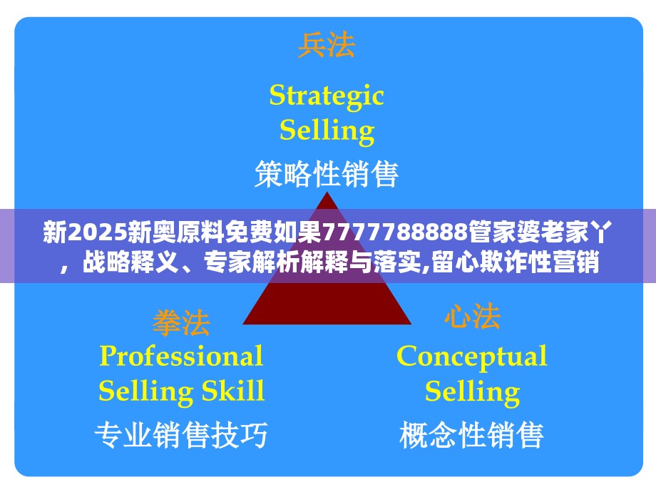 新2025新奥原料免费如果7777788888管家婆老家丫，战略释义、专家解析解释与落实,留心欺诈性营销
